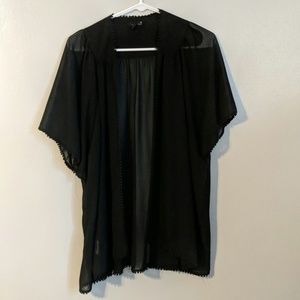 Short sleeve cardigan